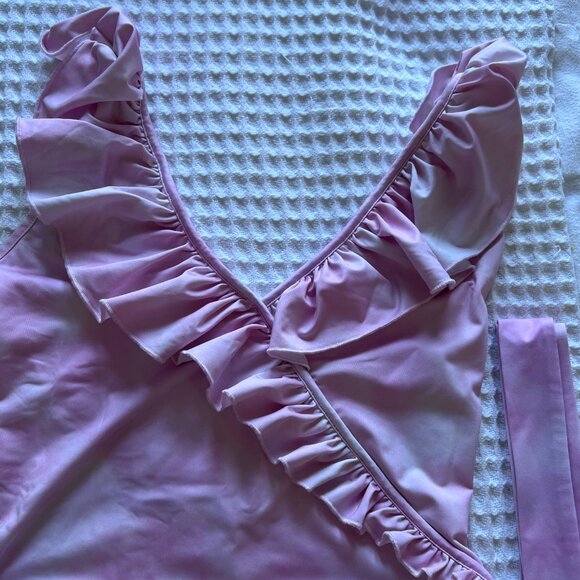 Love Shack Fancy Jasper Ruffled One-Piece Swimsuit - Picture 6 of 9